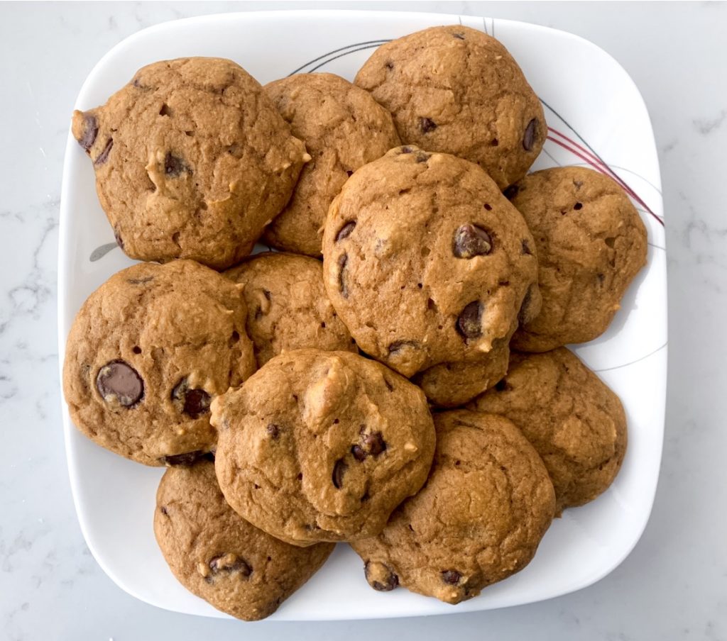 Chocolate Chip Pumpkin Cookies