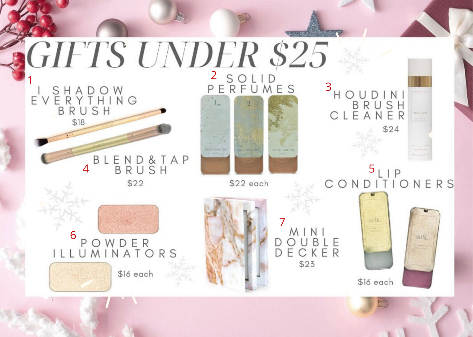 STOCKING STUFFERS OR SECRET SANTA IDEAS UNDER $25 - Torey's Treasures