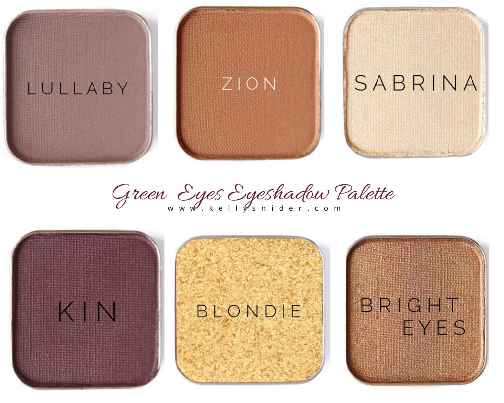 Best Eyeshadow Colors for Green Eyes www.kellysnider.com