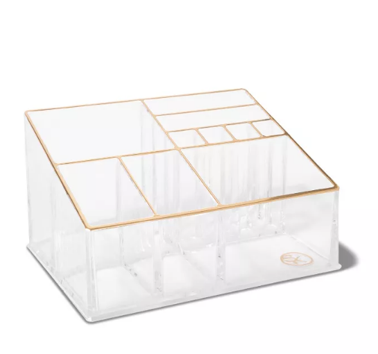 Valentine's Day Gift Ideas for Her by popular Utah life and style blogger, Kelly Snider: image of a Target makeup organizer. 