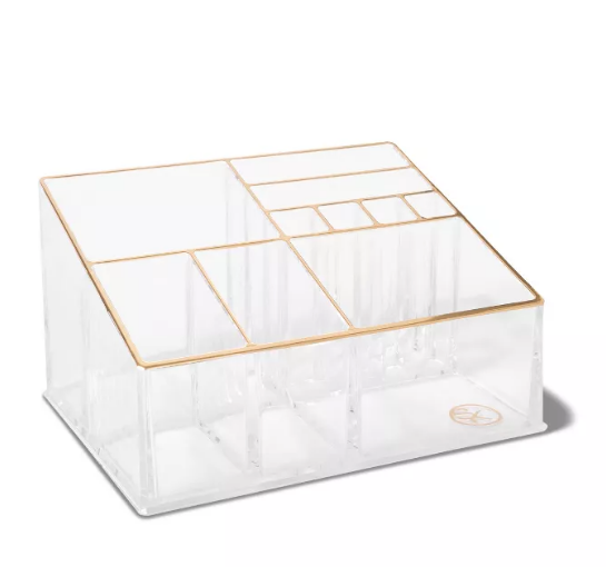 Valentine's Day Gift Ideas for Her by popular Utah life and style blogger, Kelly Snider: image of a Target makeup organizer.