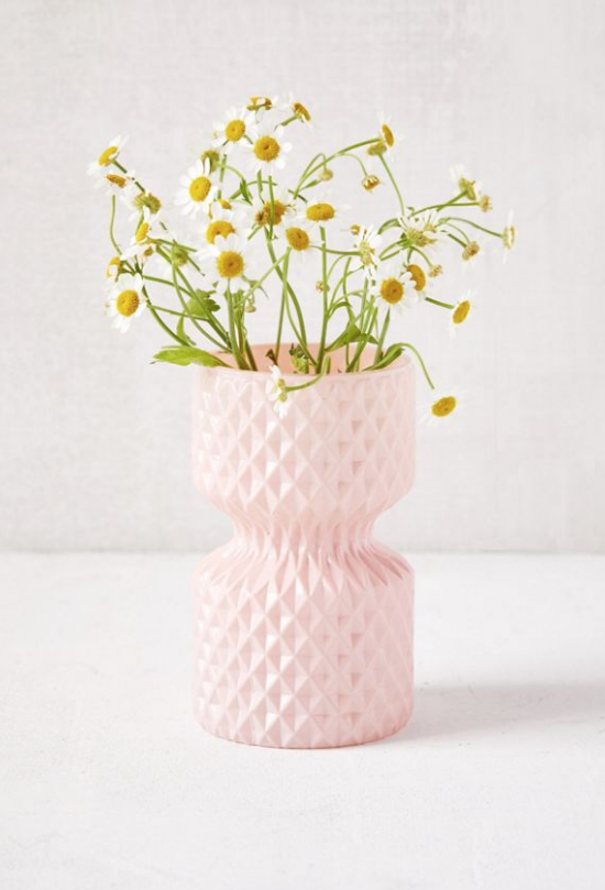 Valentine's Day Gift Ideas for Her by popular Utah life and style blogger, Kelly Snider: image of Urban Outfitters Faceted Opaque Vase. 