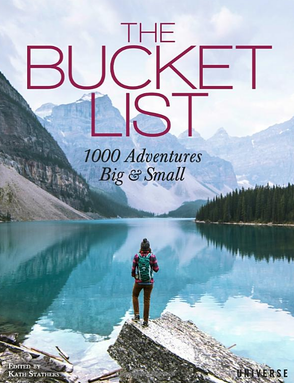 Popular Utah Blogger and Maskcara Beauty Artist Kelly Snider Valentines Day Gift Ideas for him; image of the Bucket List book from Amazon.