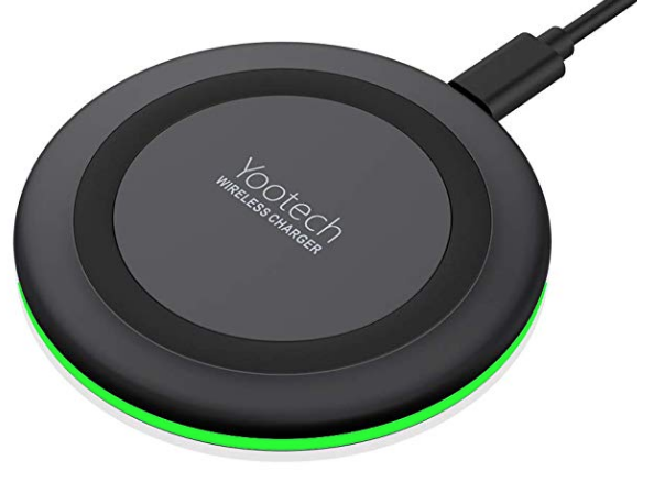 Popular Utah Blogger and Maskcara Beauty Artist Kelly Snider Valentines Day Gift Ideas for him; image of a wireless charger from Amazon. 