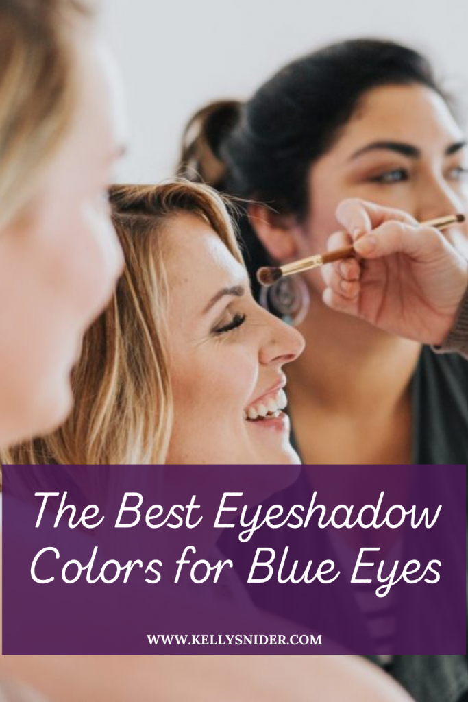 The best eyeshadow colors for blue eyes. www.kellysnider.com