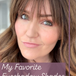 My favorite eyeshadow shades for green eyes. www.kellysnider.com