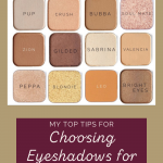 Choosing eyeshadows for blue eyes.www.kellysnider.com