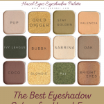 The best eyeshadow colors for hazel eyes from Seint Beauty www.kellysnider.com