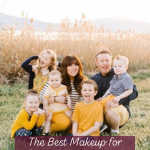 The Best Makeup for Outdoor Photos with Your Family www.kellysnider.com