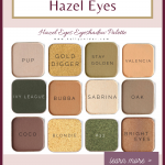 Why I love these eyeshadows for Hazel Eyes from Seint Beauty www.kellysnider.com