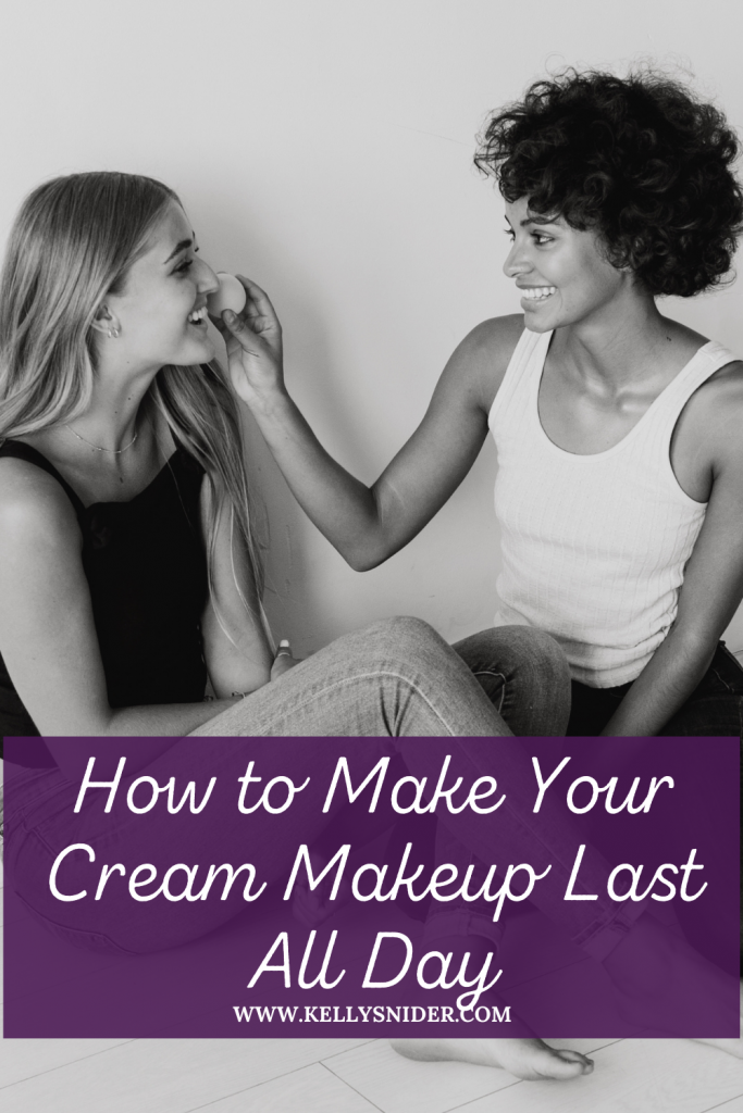 How to Make Your Cream Makeup Last All Day www.kellysnider.com