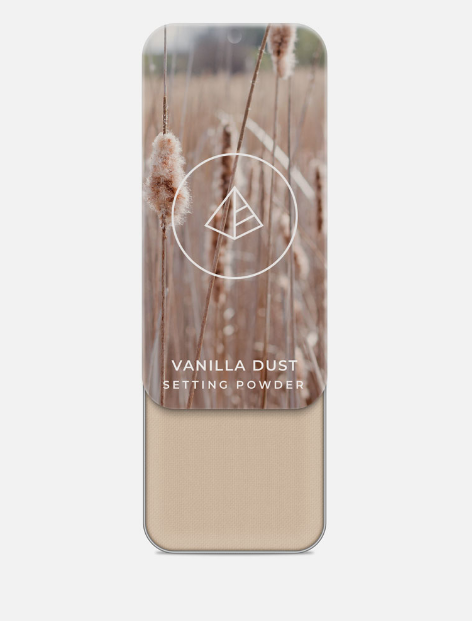 How to Set Cream Makeup by popular Utah beauty blogger, Kelly Snider: image of Maskcara Vanilla Dust setting powder.