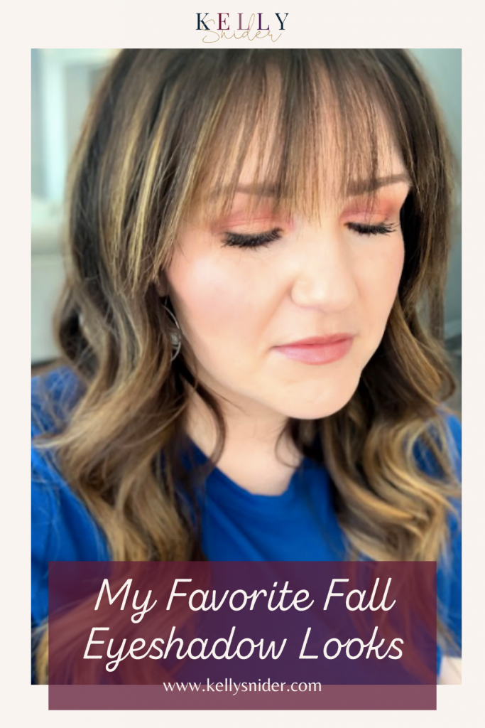 My Favorite Fall Eyeshadow Looks www.kellysnider.com