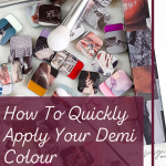 How to Quickly Apply Your Demi Colour from Seint Beauty www.kellysnider.com