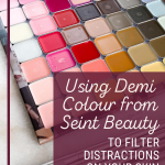 Using Demi Colour from Seint Beauty to Filter Distractions www.kellysnider.com