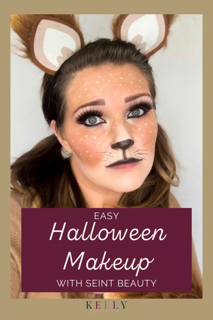 3 Easy Halloween Makeup Looks with Seint Beamuty www.kellysnider.co