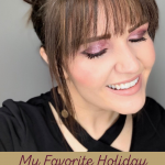 My favorite holiday makeup looks created with Seint Beauty www.kellysnider.com