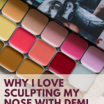 Why I love sculpting my nose with Demi Colour www.kellysnider.com