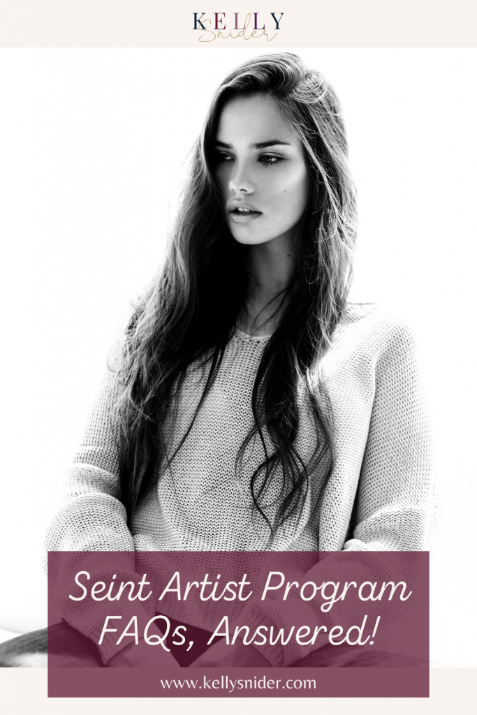 Seint Artist Program FAQs-- Answered www.kellysnider.com