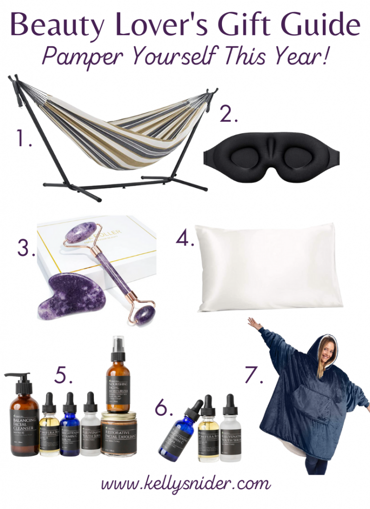 Pamper yourself this year with these gifts on my beauty lover's gift guides. www.kellysnider.com