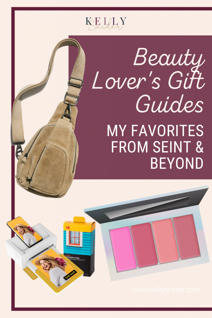 Beauty Lover's Gift Guides: My Favorites from Seint and Beyond www.kellysnider.com