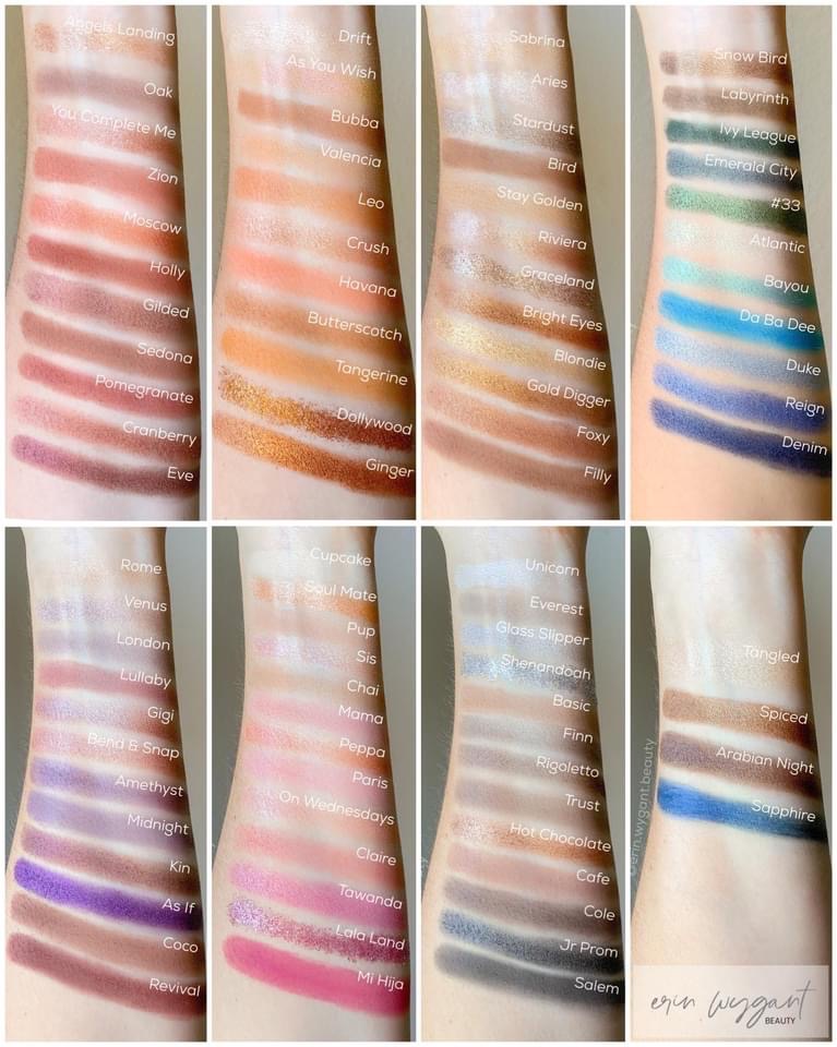 Seint Eyeshadows (formerly Maskcara Beauty Eyeshadows)