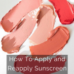 How to apply and reapply sunscreen with your makeup