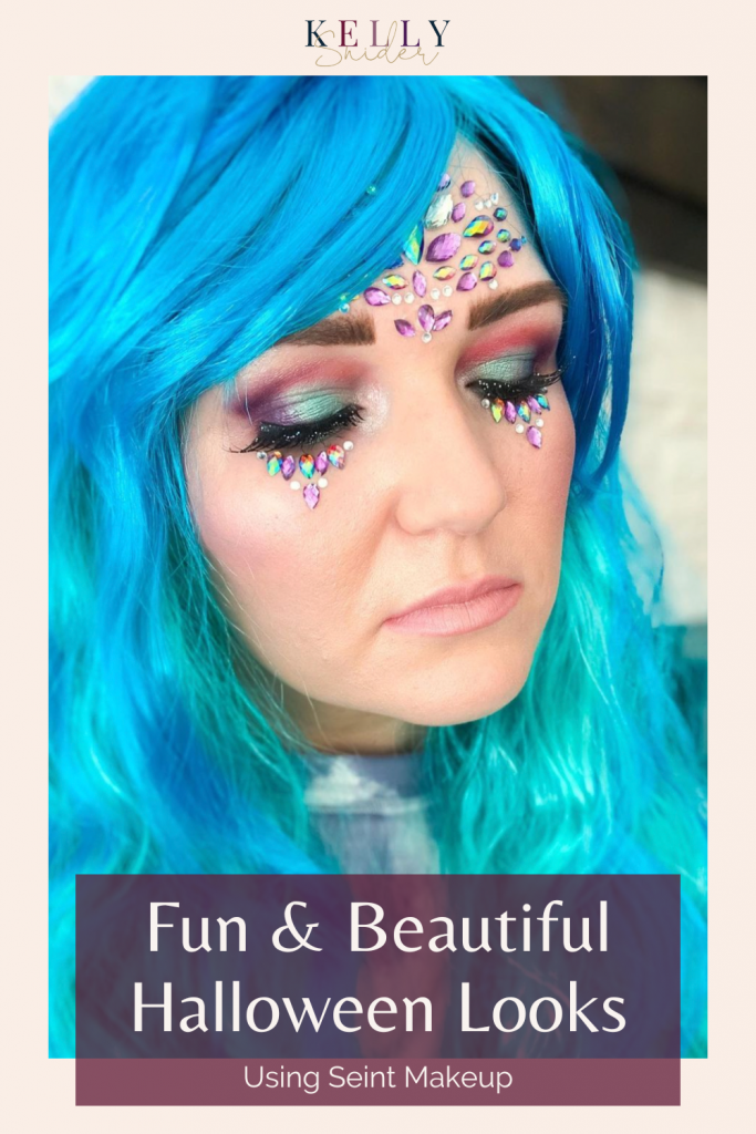 Fun & Beautiful Halloween looks using Seint makeup.