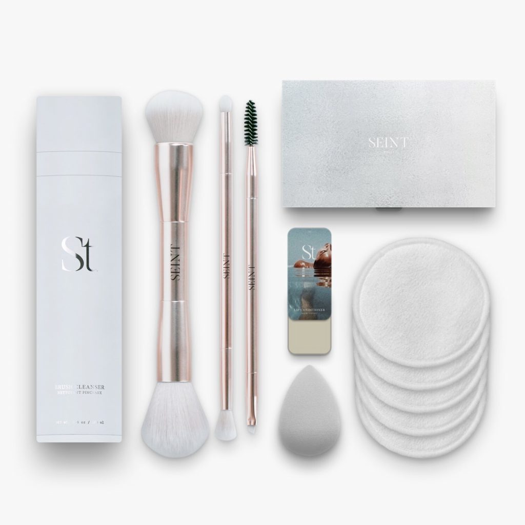 The essentials needed to get started as an artist with Seint Beauty.  