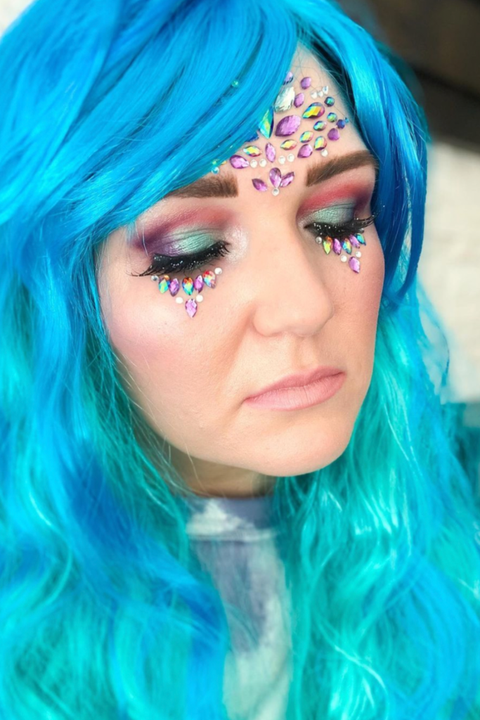 You can never go wrong with a glamorous mermaid for Halloween this year! 