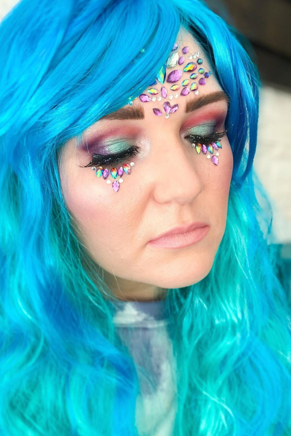 Halloween Mermaid Makeup for Adults