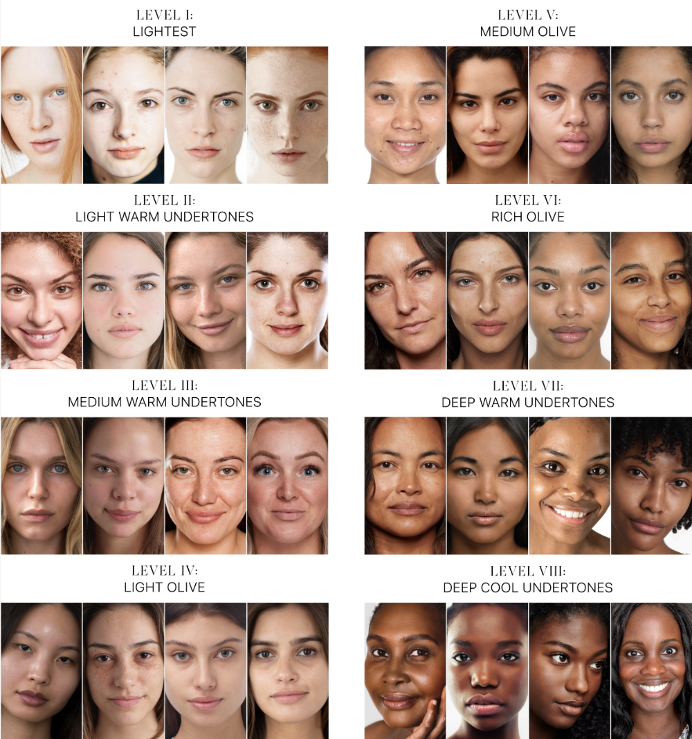 Olive shop skin tone