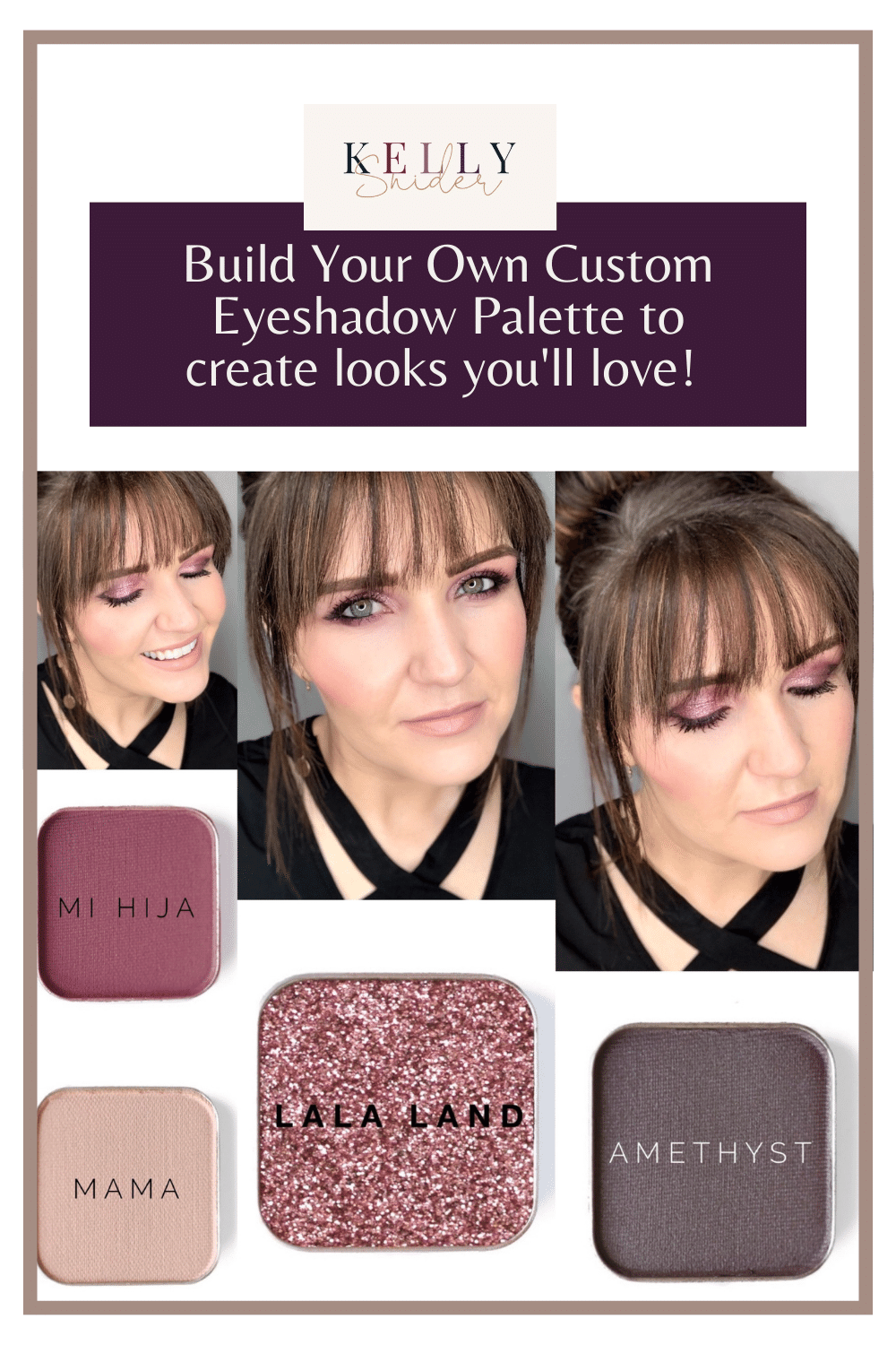 Creating a Custom Eyeshadow Palette with Seint Makeup