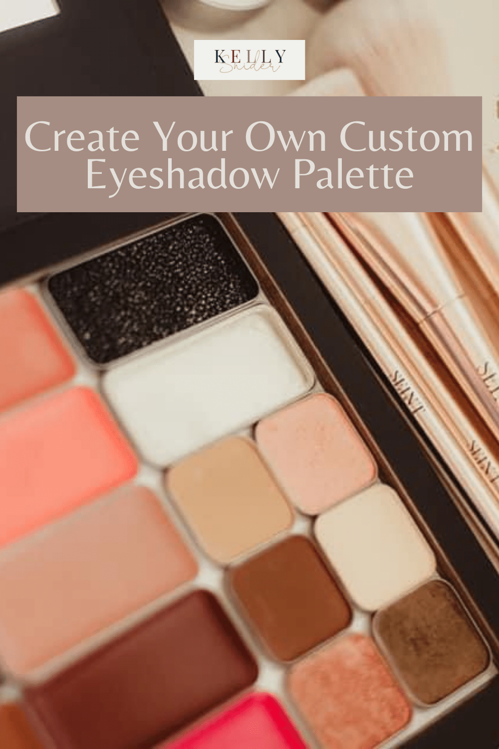 Creating a Custom Eyeshadow Palette with Seint Makeup