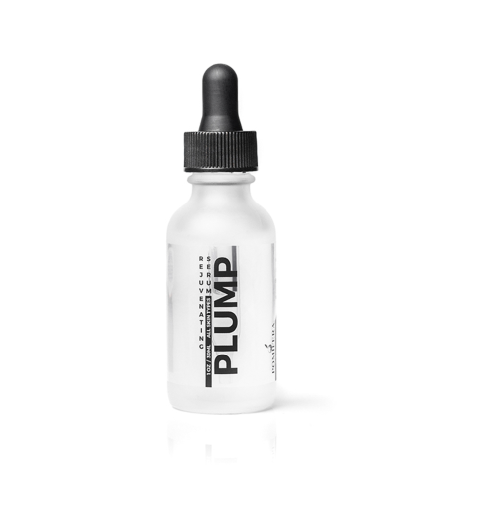 Bottle of Pomifera's Plump: a key component to your winter skin survival kit 