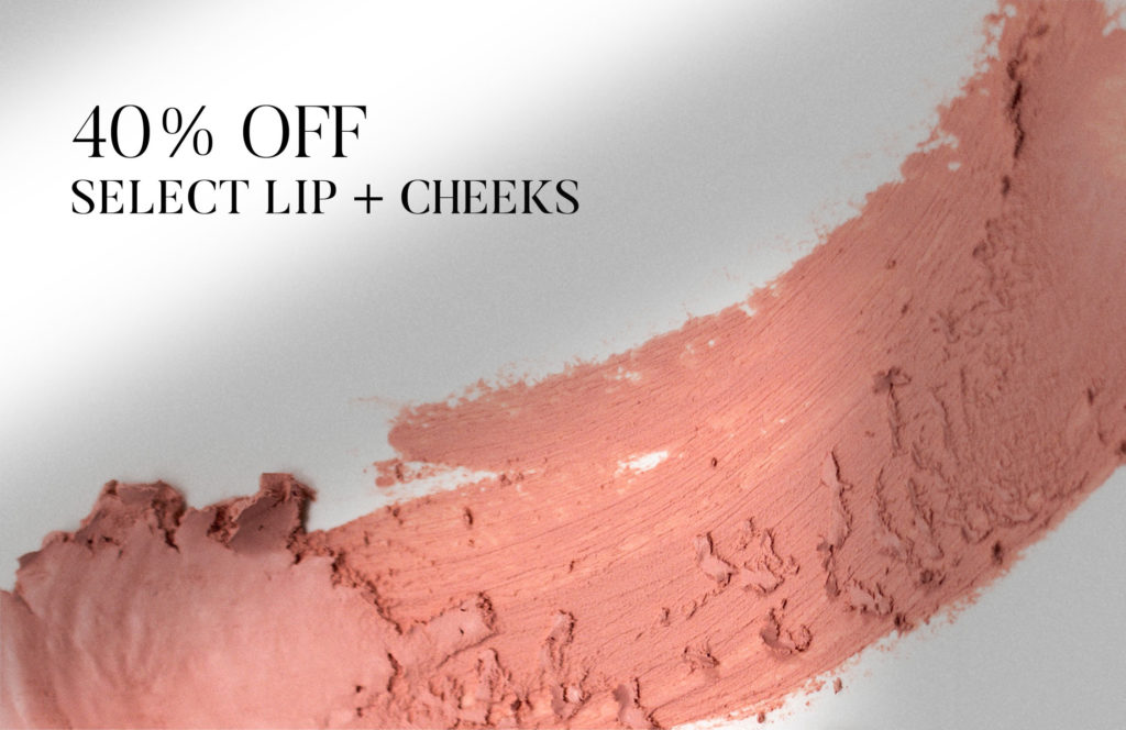 40% off Seint Lip+Cheeks